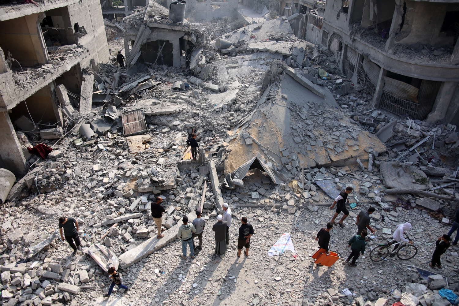The UN has termed the situation in northern Gaza as apocalyptic (File/AFP)