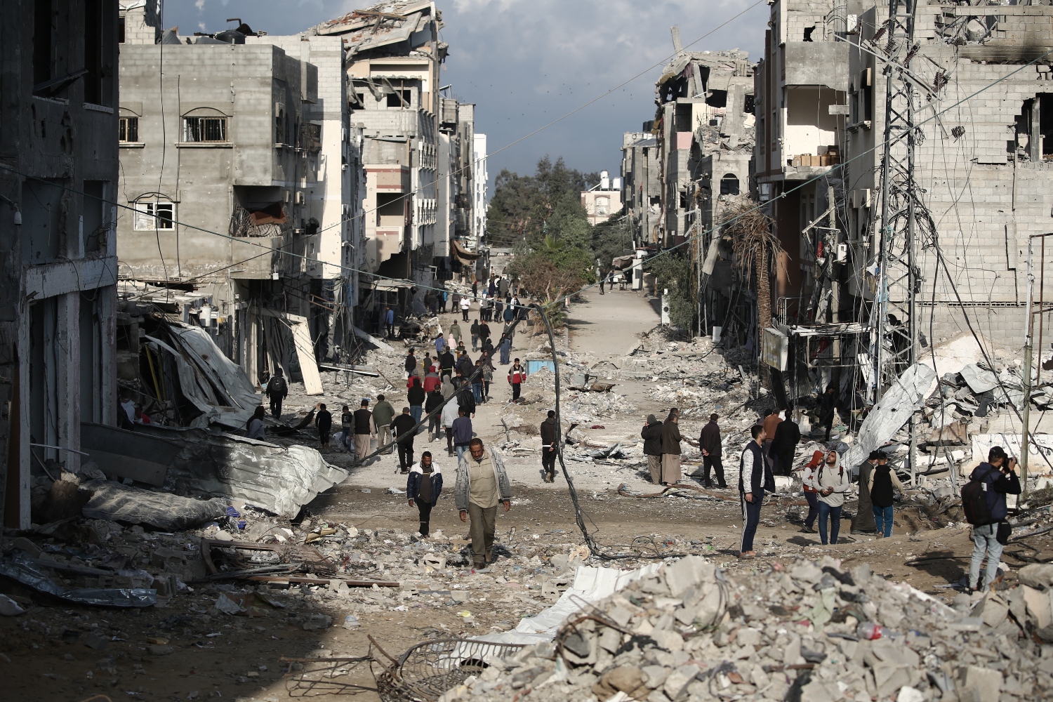 Once the war is over, there is no way that denying Palestinians a political future can be justified (File/AFP)