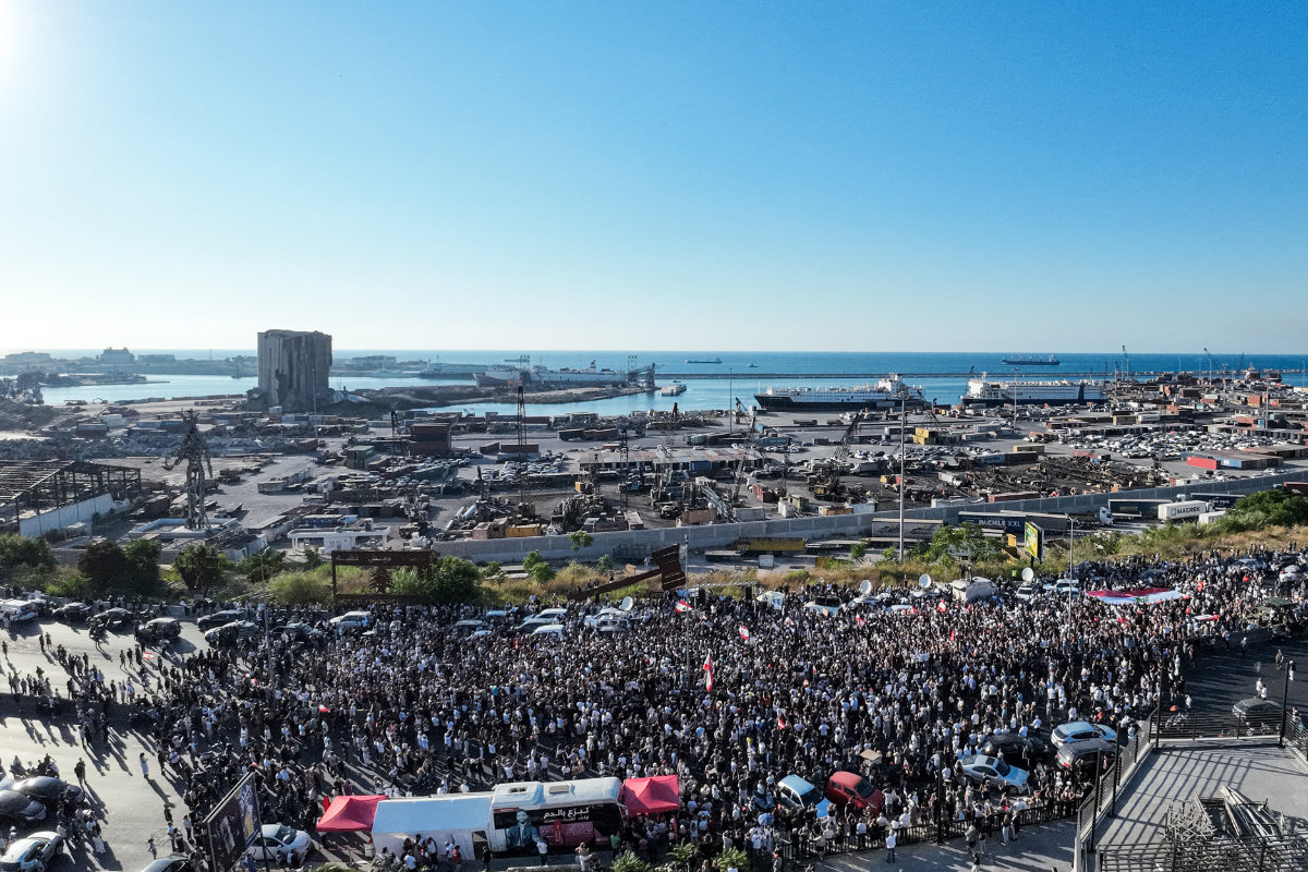 The explosion at the port of Beirut revealed a country where no one was truly in charge. (AFP/File)