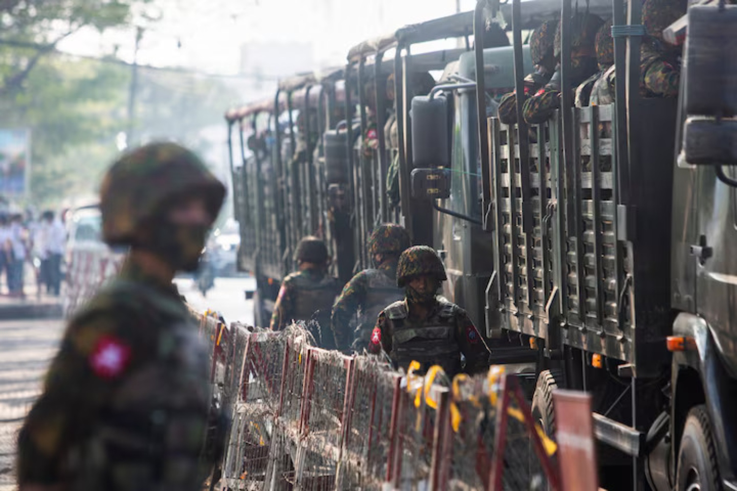 The EU, UK and Canada last week imposed another round of sanctions on Myanmar’s brutal junta (File/AFP)