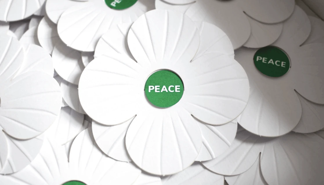The Peace Pledge Union said it received increased orders from schools this year (X/@Peace Pledge Union)
