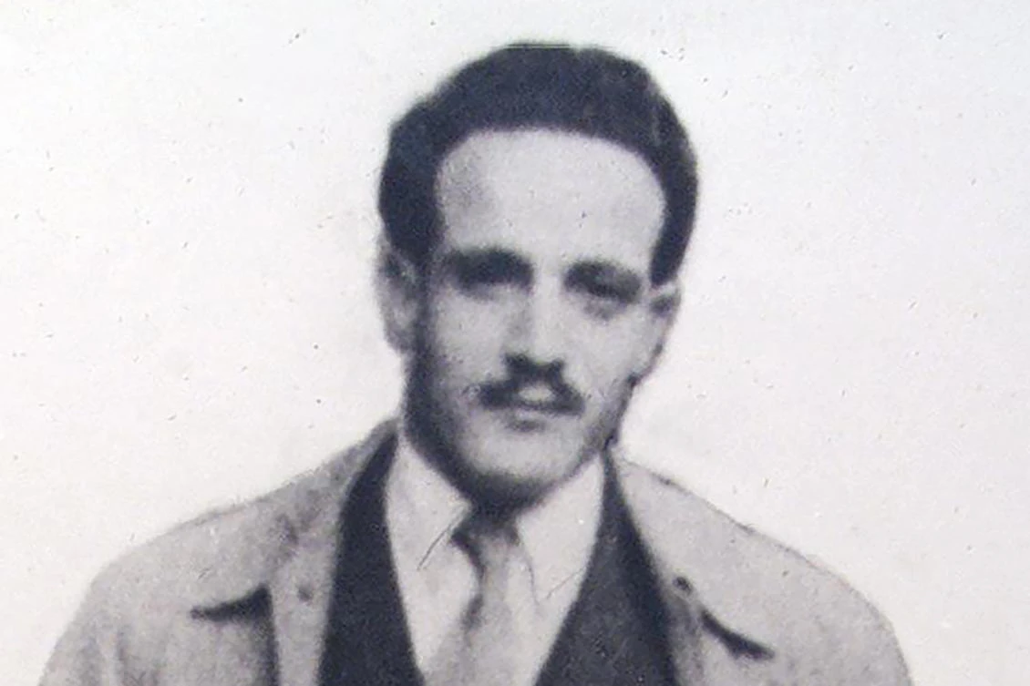 This handout picture taken in the fifties, shows National Liberation Front (FLN), Algerian leader Larbi Ben M’hidi. French President Emmanuel Macron acknowledged on November 1, 2024 that National Liberation Front (FLN) leader Larbi Ben M’hidi was “assassinated by French soldiers”, on the 70th anniversary of the November 1, 1954 uprising that launched the Algerian War. (AFP)