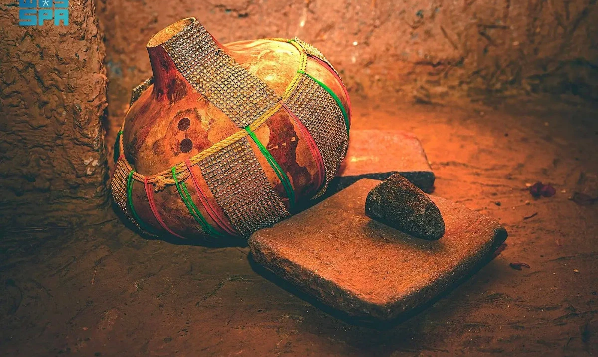 Pottery in Jazan combines locals’ love for land and nature and represents a significant aspect of cultural identity. (SPA)