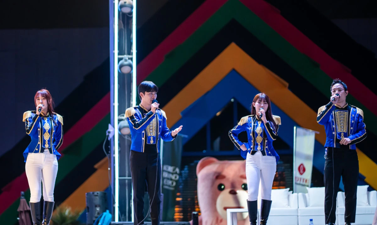 The Changtique band added another layer to the musical experience by performing traditional Korean music, celebrating the nation's rich artistic heritage. (Supplied)