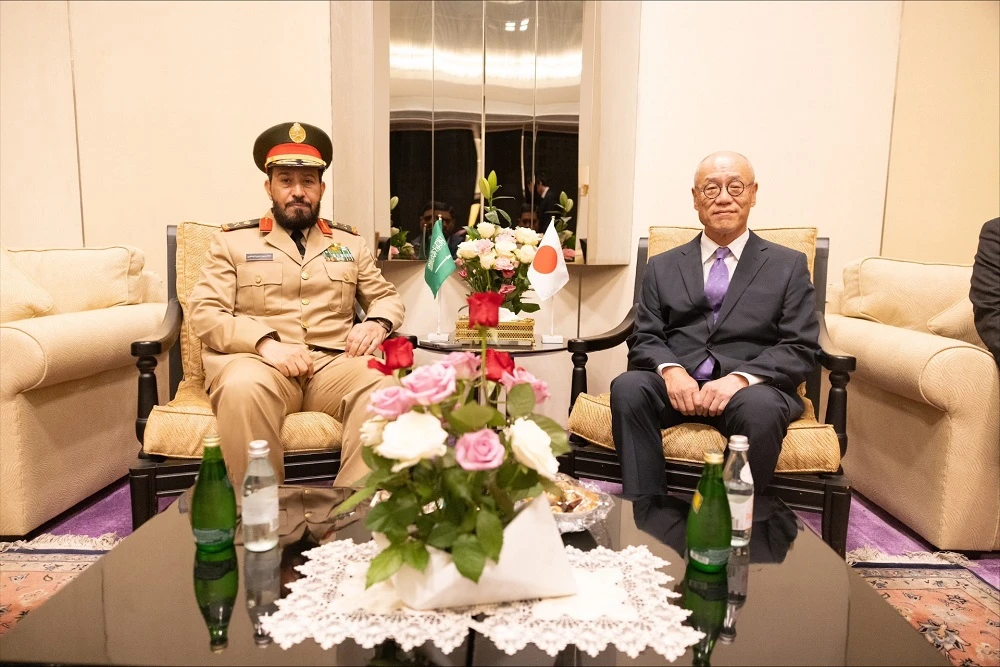 H.E. Major General Shallah bin Thaar AlSalmi, Royal Saudi Land Forces, and a number of government officials and diplomats graced the occasion.(Supplied)