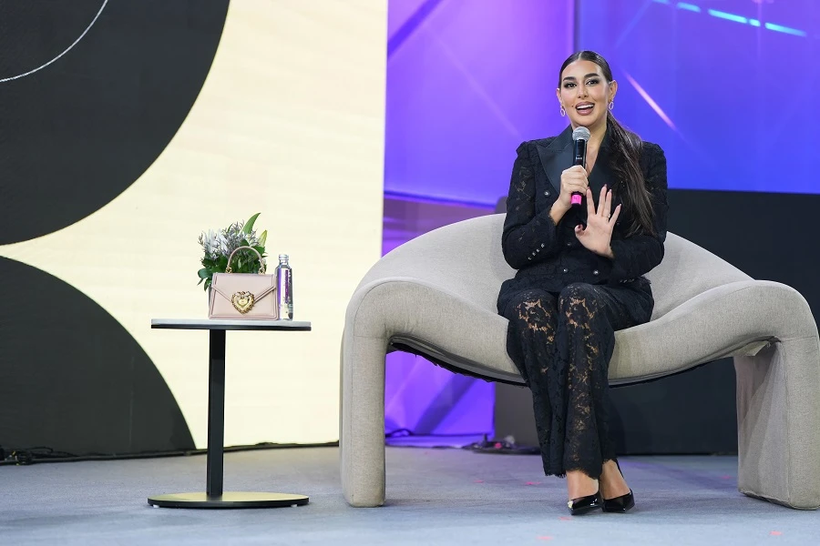 Hia Hub is taking place in Riyadh’s JAX district and featured discussions. (AN Photo/ Huda Bashatah) masterclasses, workshops, interactive exhibitions and live performances.