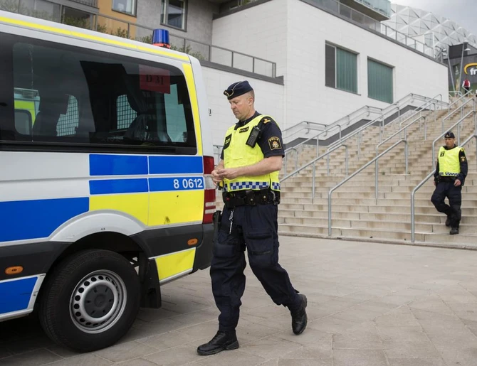A Swedish court sentenced on Tuesday a far-right politician to four months in jail for two counts of “incitement against an ethnic group” after making hateful comments at political rallies two years ago. (AFP/File)