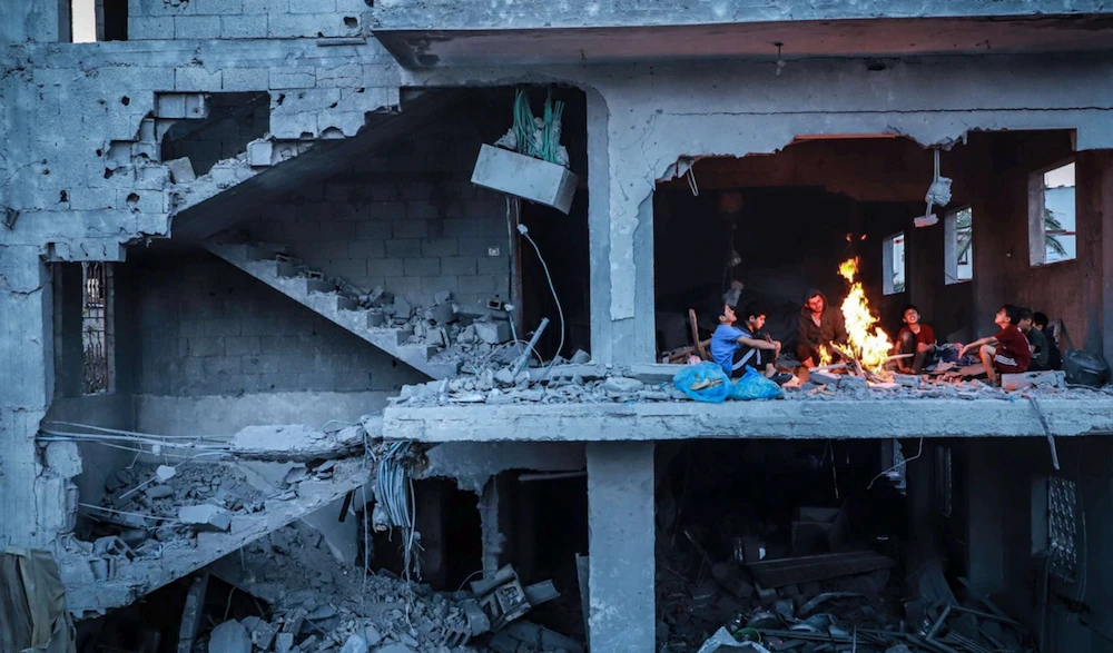 A report released on Tuesday from Action for Humanity International, one of the UK’s leading humanitarian agencies operating in Gaza, reveals the conditions faced by internally displaced people after Israel’s displacement orders to Palestinian civilians. (Instagram/@afh_international)