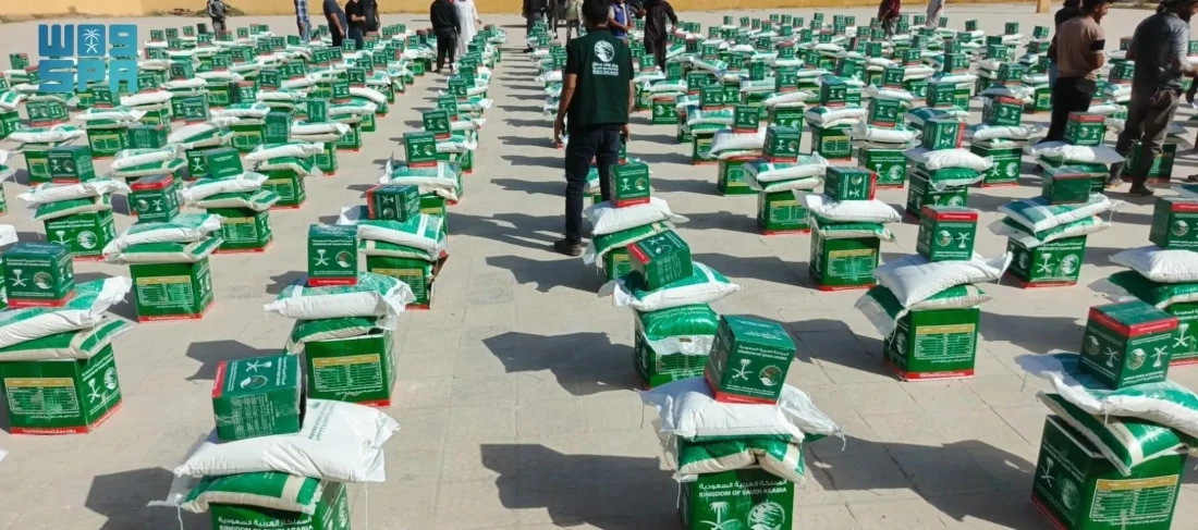 The aid is a part of KSrelief’s projects to support earthquake-affected people in northern Syria. (SPA)