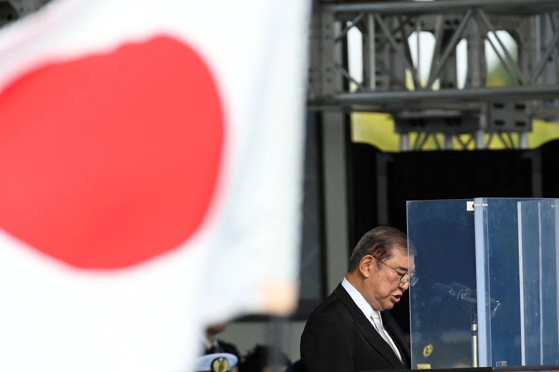 Prime Minister Shigeru Ishiba pledged to elevate Japan’s ties with the United States and work closely with president-elect Donald Trump. (Reuters)