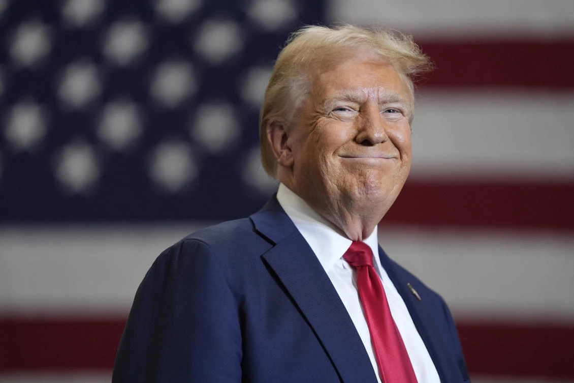 Donald Trump sealed a remarkable comeback to the presidency in the November 5 vote. (AP)