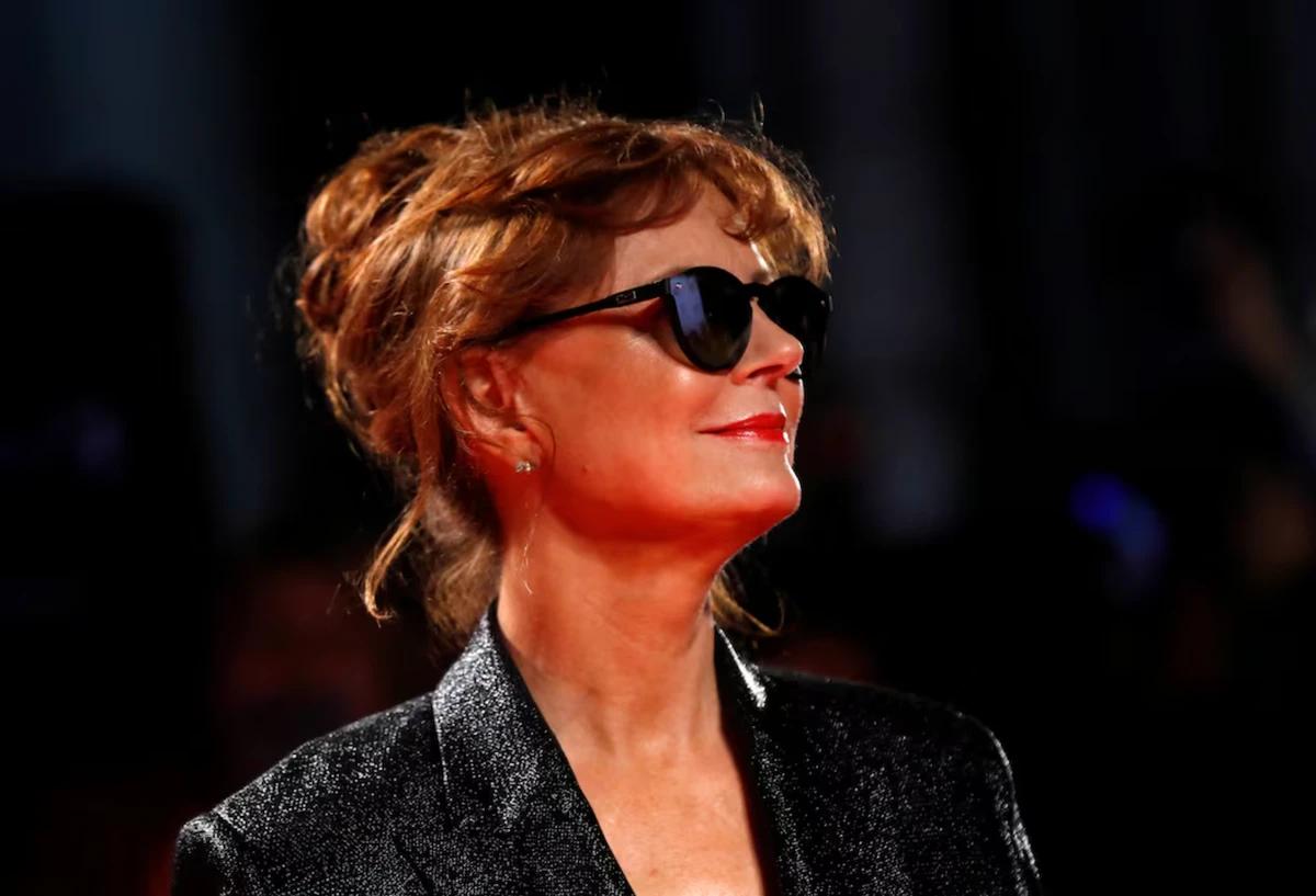 US actress Susan Sarandon has continued to call for a ceasefire in Gaza. (File/Reuters)