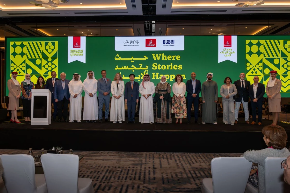 The Emirates Airline Festival of Literature revealed its 2025 author lineup on Tuesday. (Supplied)