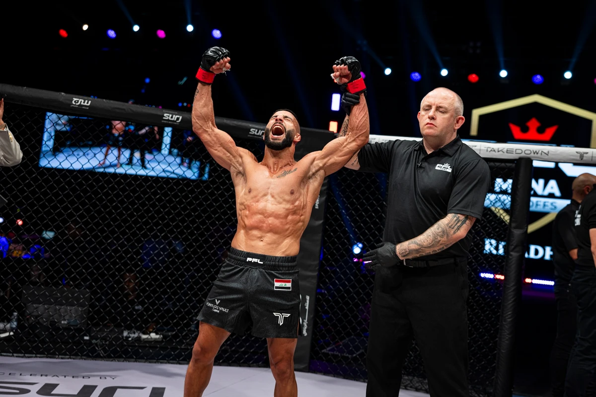 Taleb could have the advantage as he has competed in the PFL since 2022 and has championship experience under the UAE Warriors banner.(Supplied)