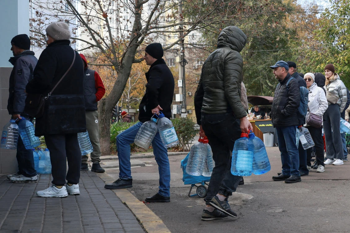 A Russian missile strike over the weekend in the Black Sea port city of Odesa, above, has damaged critical energy and civil infrastructure. (Reuters)