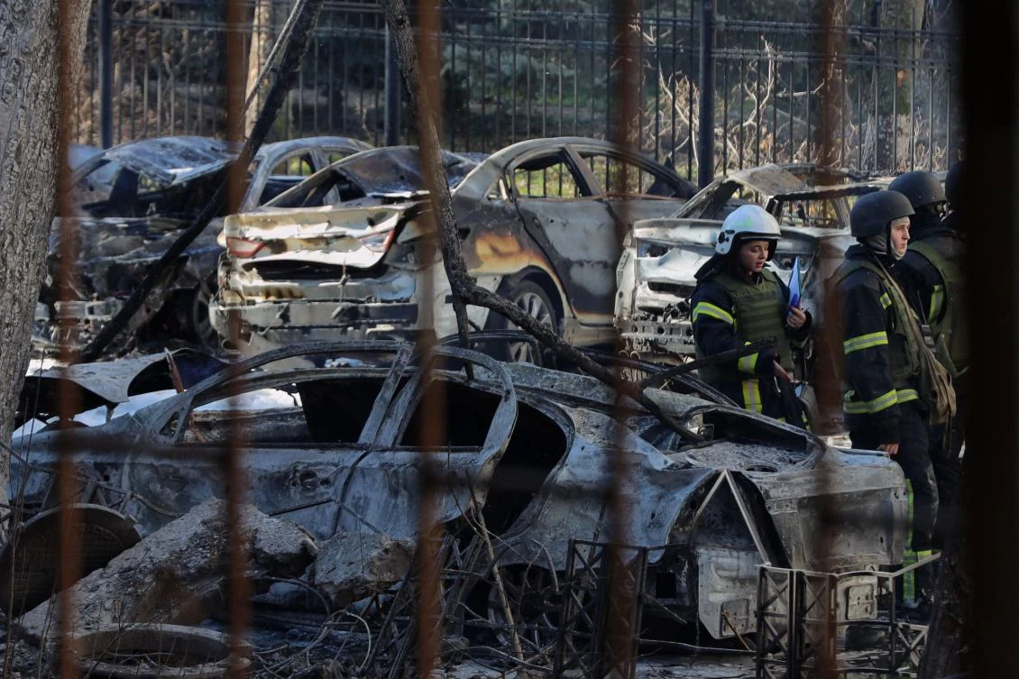 The toll from a Russian missile strike on Ukraine’s Black Sea port city of Odesa on November 18, 2024 rose to 10 dead and 43 wounded, Ukraine’s state emergency services said. (AFP)