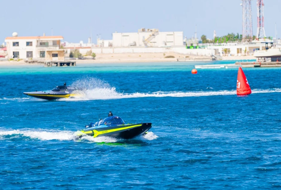 Nine international teams will participate on Jan. 24 and 25 in the opening round of the E1 Electric Boat World Championship, which Jeddah Waterfront hosts for the second consecutive year. (Supplied)