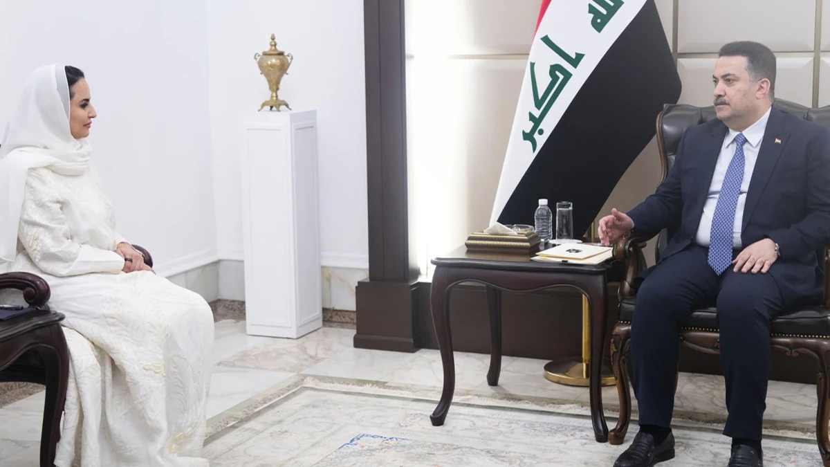 Deemah AlYahya, the secretary-general of the Digital Cooperation Organization (DCO), met with Iraqi PM Mohammed Shia’ Al-Sudani (Courtesy: @dcorg)