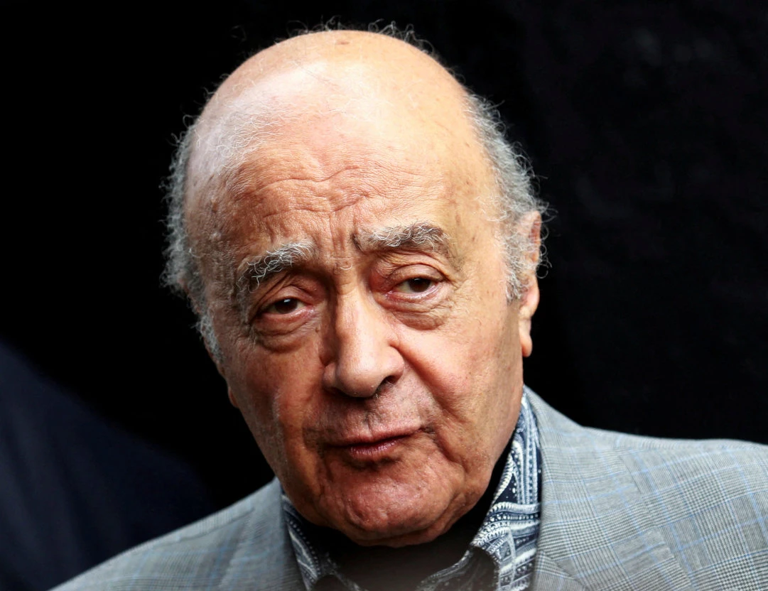 UK police said they had launched an investigation into whether people linked to the late Egyptian billionaire Mohamed Al-Fayed helped enable his alleged rape and other sexual abuse of female staff at his London department store Harrods and elsewhere. (Reuters/File)
