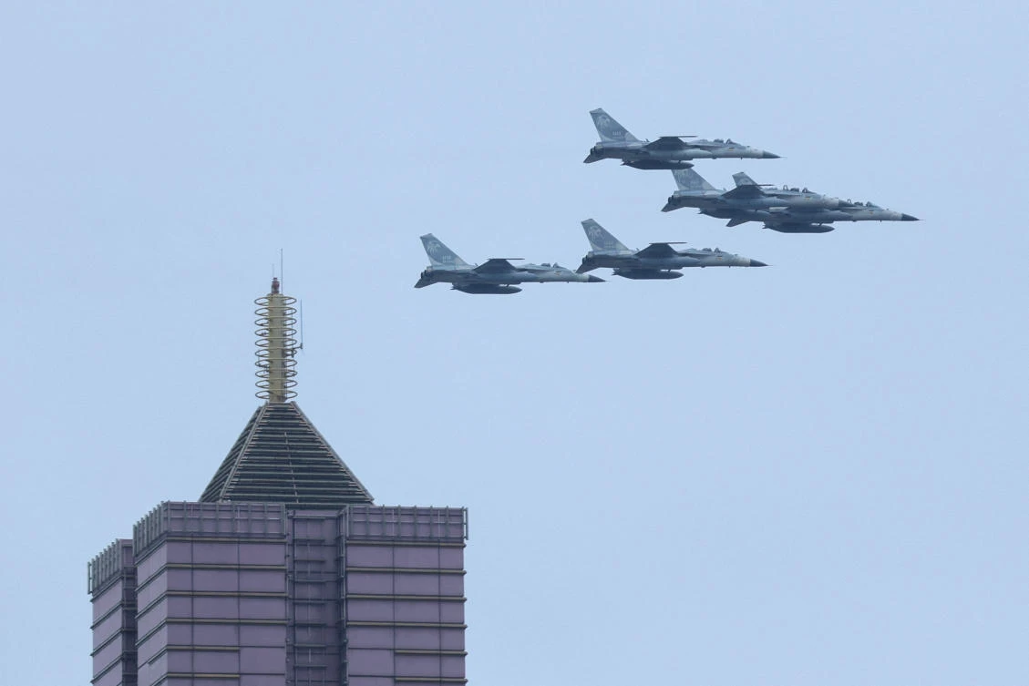 Taiwan lives under the constant threat of a Chinese invasion. (Reuters/File)