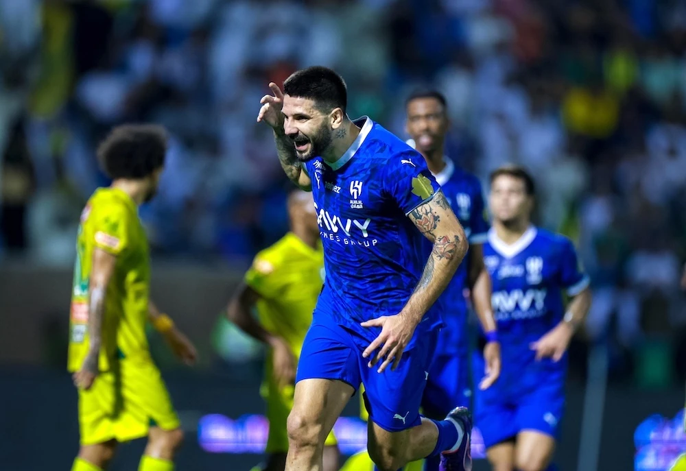 Al-Hilal’s top marksman Aleksandar Mitrovic. (X: @Alhilal_FC)