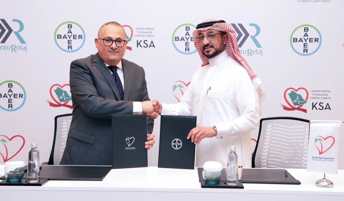 Saudi Heart Association, Bayer enter partnership aimed at advancing cardiovascular care in Saudi Arabia, focusing on improving early detection and prevention of Atherosclerotic Cardiovascular Disease. (Supplied)