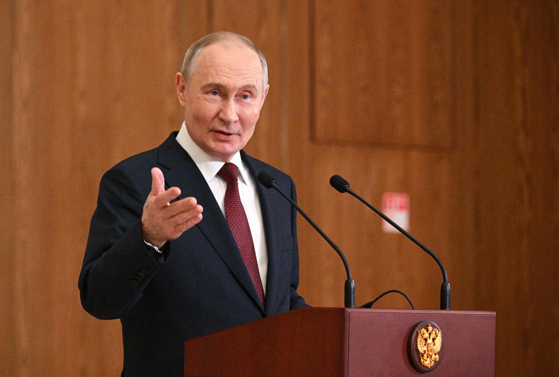 Russian President Vladimir Putin approved budget plans, raising 2025 military spending to record levels at over $145 billion. (AFP)