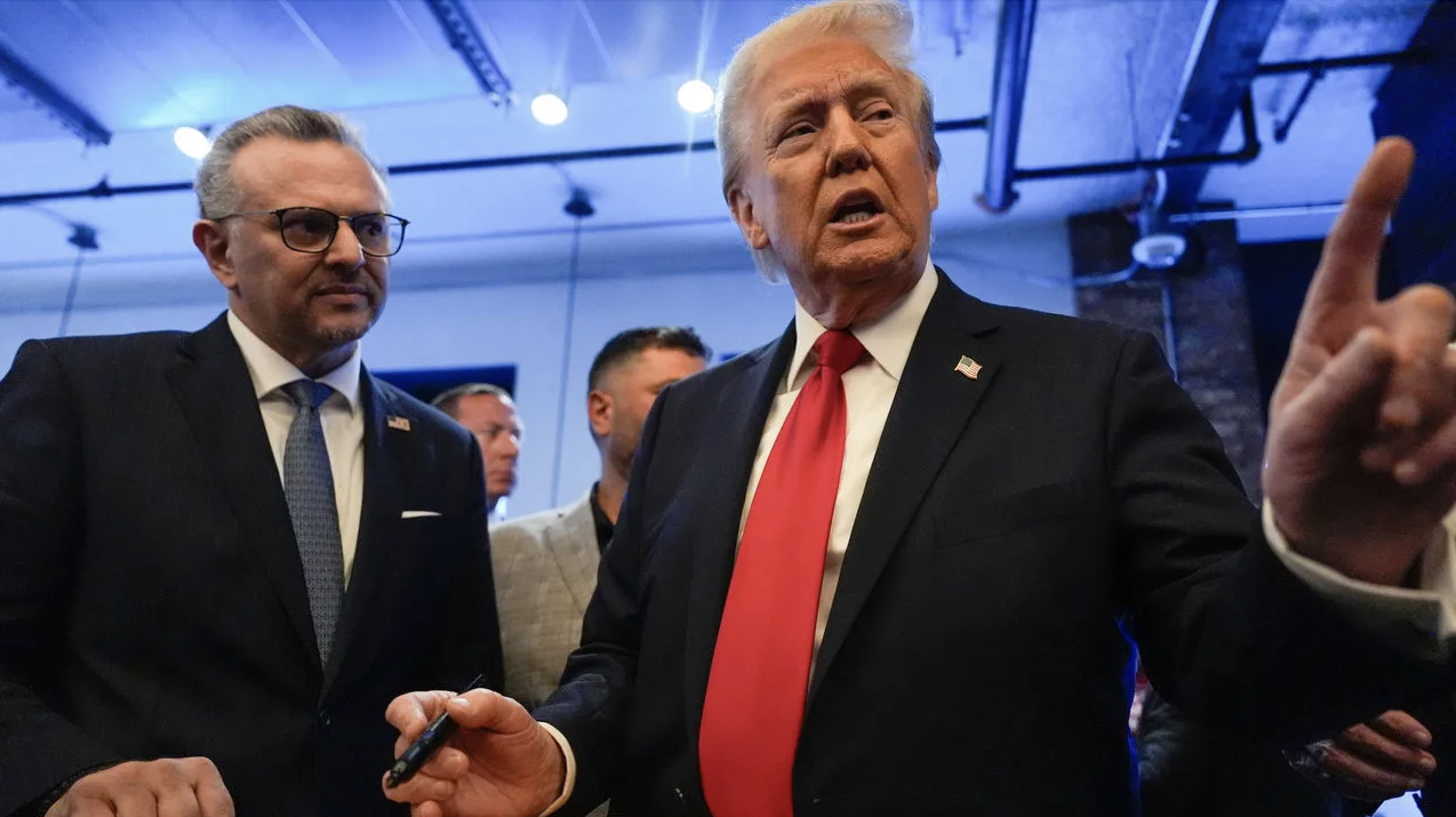 US President-elect Donald Trump on Sunday named Lebanese-American businessman Massad Boulos as his senior adviser on Arab and Middle Eastern affairs. (File/AP)