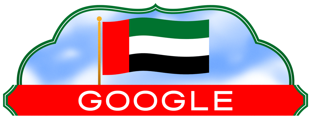 Google Doodle commemorates 53rd UAE National Day