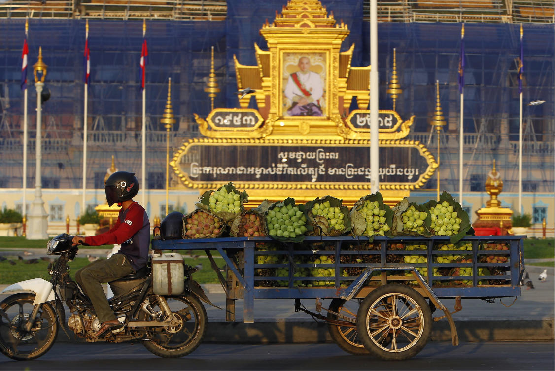 The 13 were among 24 foreign women detained by Cambodian police in Kandal province in September and charged with attempted cross-border human trafficking. (AP/File)