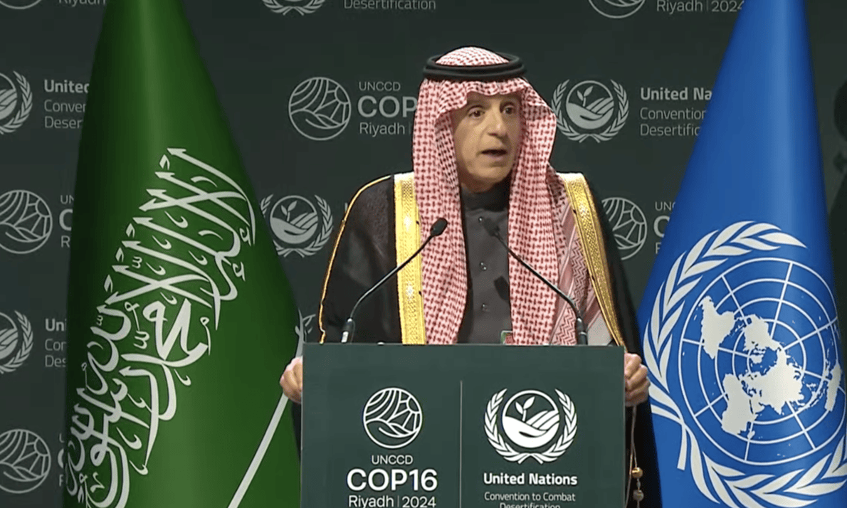 Land degradation driving global instability and forced migration, warns Saudi envoy at COP16
