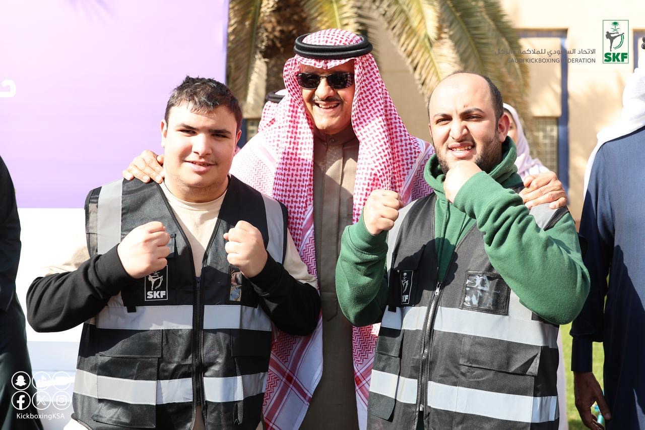 The Saudi Kickboxing Federation participated on Tuesday in the International Day of Persons with Disabilities event, organized by the Disabled Children’s Association in collaboration with the King Salman Center for Disability Research. (Supplied)