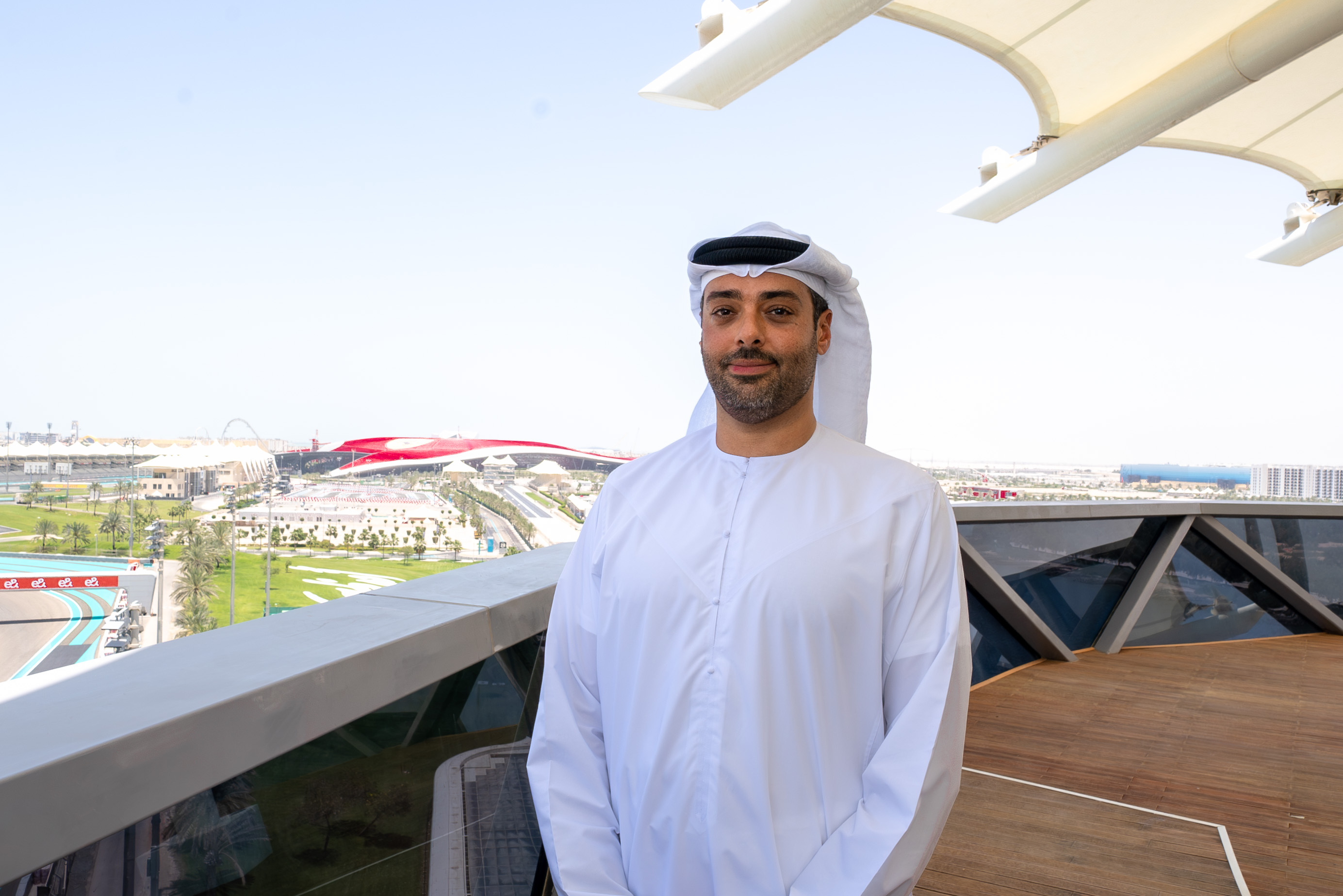 Saif Al-Noaimi, CEO of Ethara, organizers of the Formula 1 Abu Dhabi Grand Prix. (Supplied)