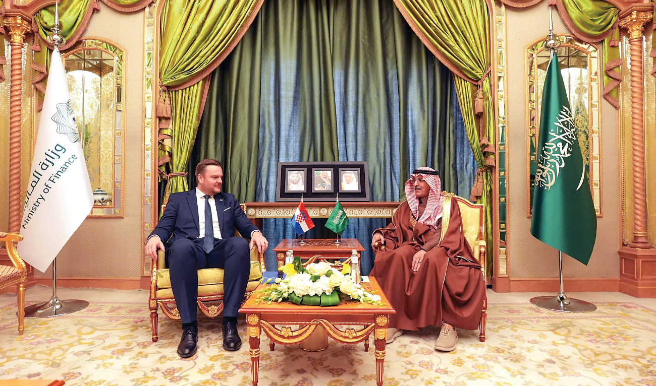 The pair discussed ways to enhance bilateral cooperation. (X/@MAAljadaan)