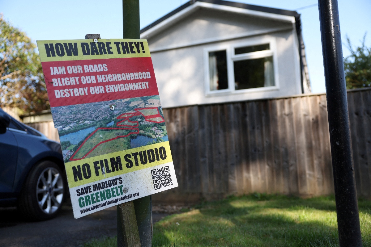Film studio proposal in the spotlight as UK PM Starmer plots planning overhaul
