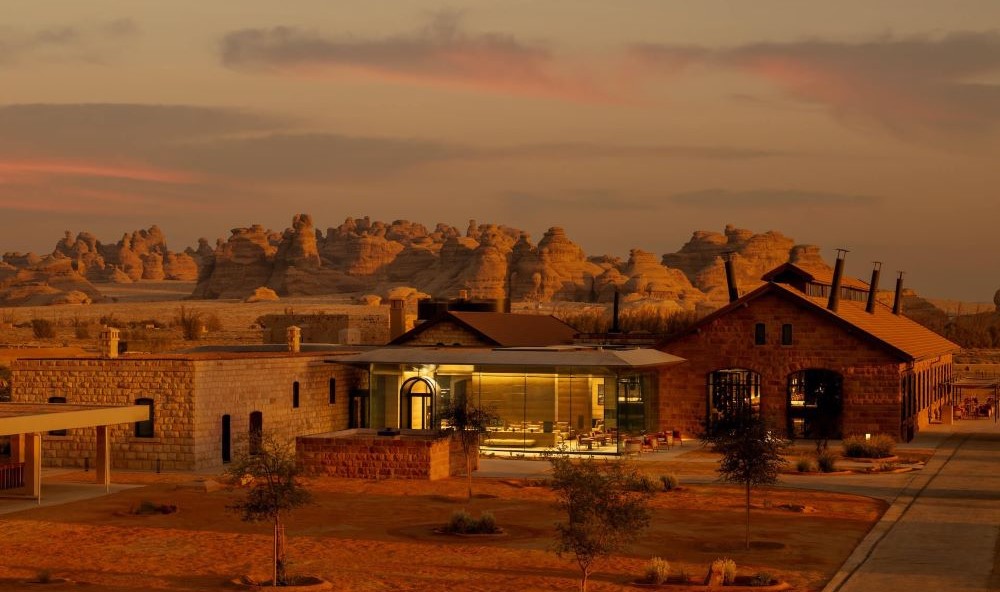 RCU has announced the opening of the Chedi Hegra Hotel within the Hegra Archaeological Site. (X/@SaudiProject)