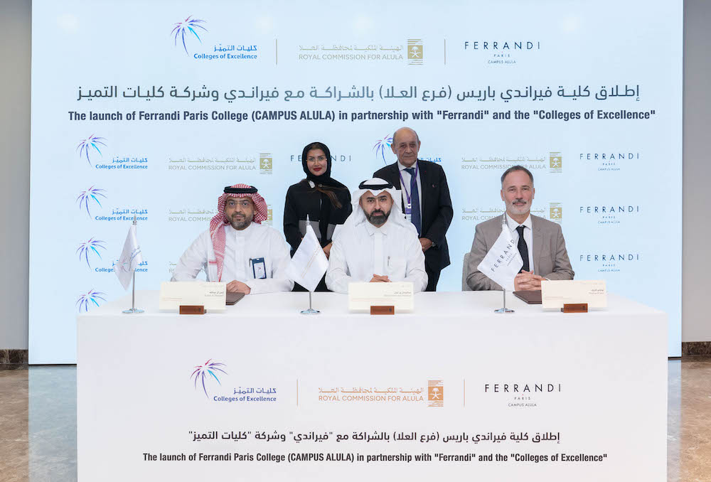 RCU partners with Ferrandi Paris to open culinary arts, tourism, and hospitality training campus in AlUla. (Supplied)