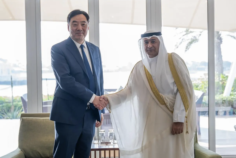 Gulf Cooperation Council Secretary-General Jasem Mohamed Albudaiwi held key meetings on the sidelines of the 20th International Institute for Strategic Studies’ Manama Dialogue. (SPA)