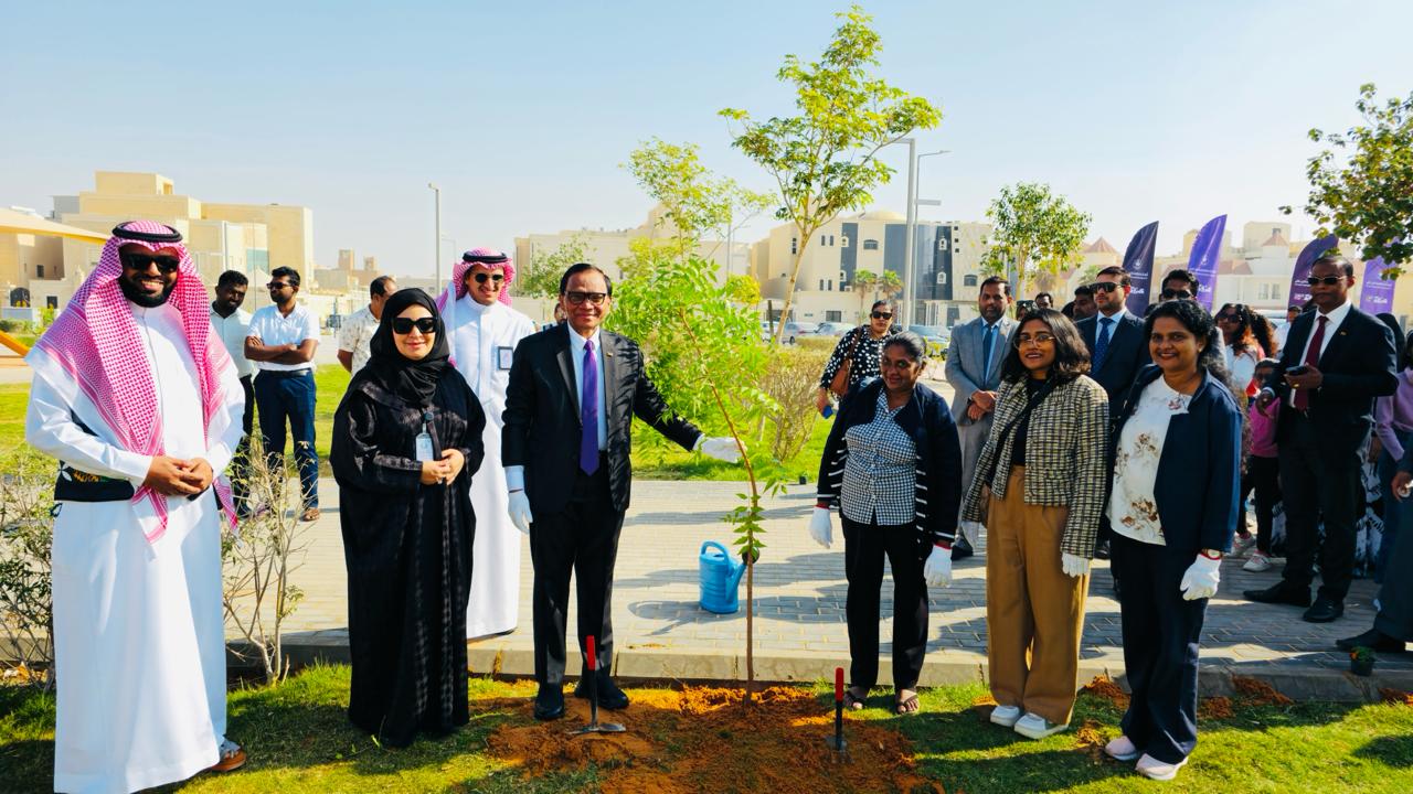 Sri Lanka Embassy in Riyadh launches Tree Planting Campaign to mark 50th anniversary of diplomatic ties between Sri Lanka and Saudi Arabia (Supplied)