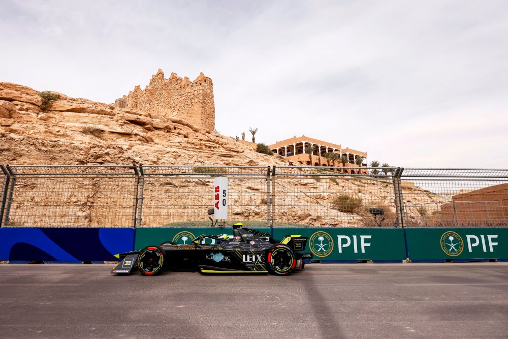 After six years in Diriyah, Formula E action in Saudi Arabia will move to Jeddah in 2024. (Supplied)