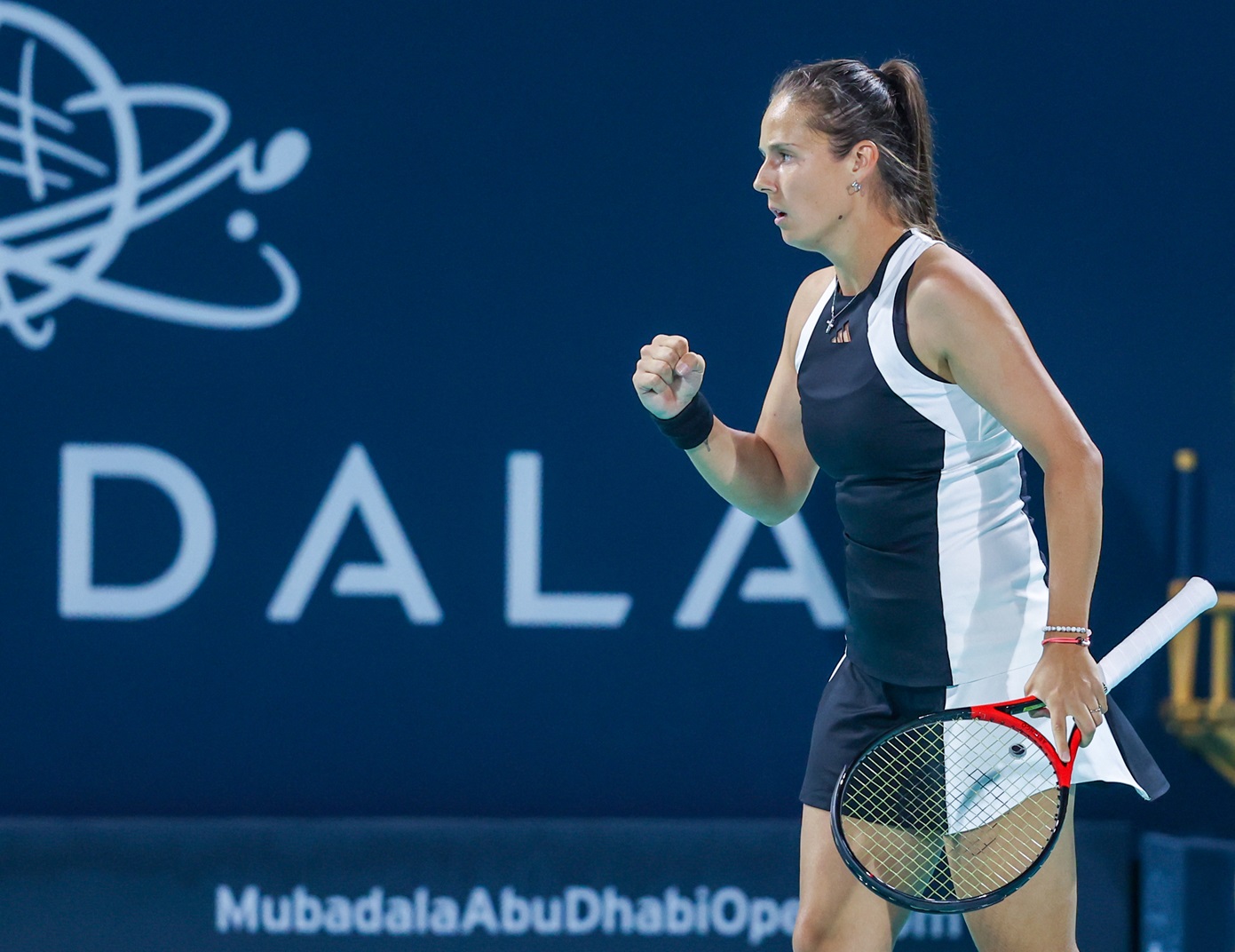 Daria Kasatkina will take part in the 2025 Mubadala Abu Dhabi Open after finishing as runner-up in this year's edition. (Supplied)