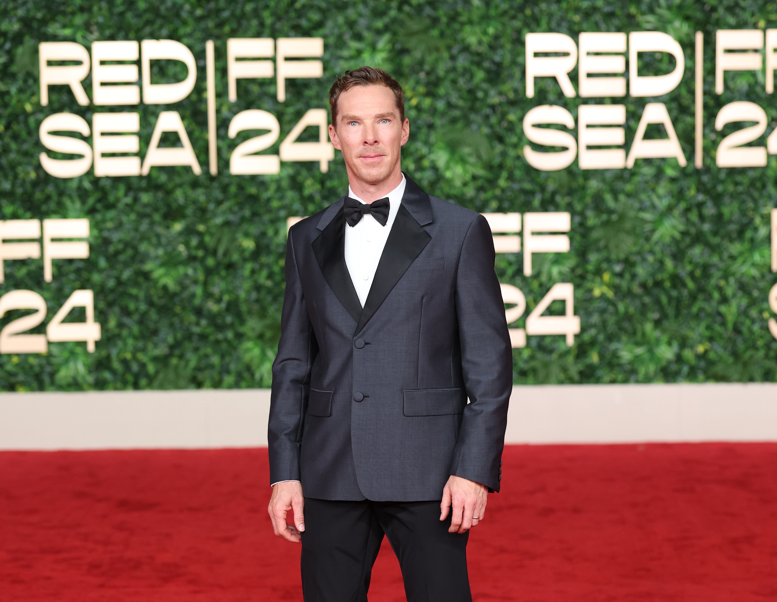 JEDDAH, SAUDI ARABIA - DECEMBER 09: Benedict Cumberbatch attends the "We Live in Time" gala screening - Red Sea International Film Festival 2024 on December 09, 2024 in Jeddah, Saudi Arabia. (Photo by Daniele Venturelli/Getty Images for The Red Sea International Film Festival)