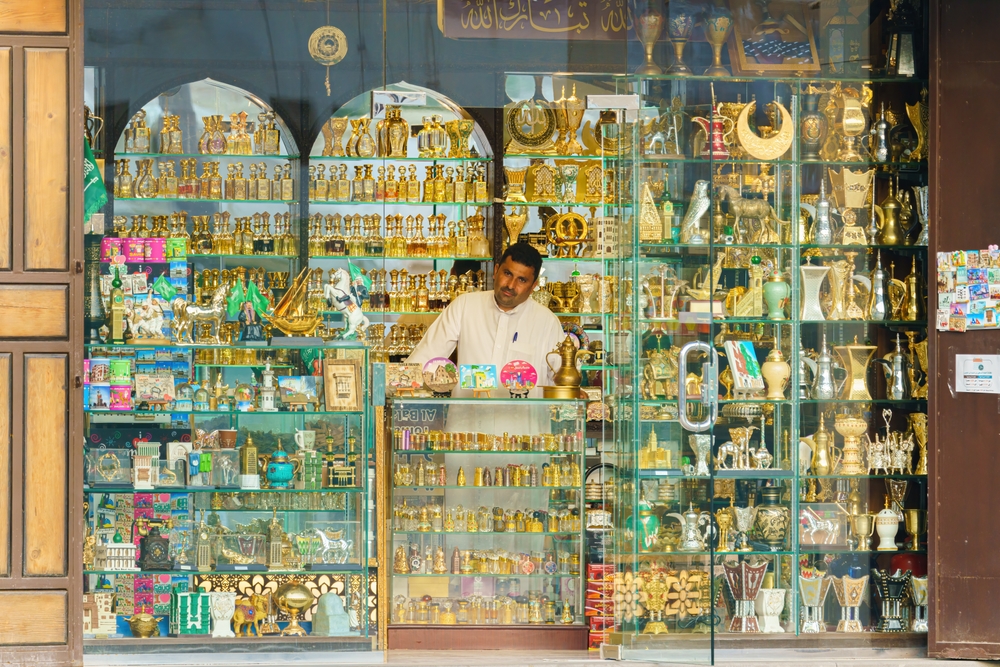 Jewelry sales recorded the second-largest growth, rising 8.2 percent to SR288.13 million. Shutterstock