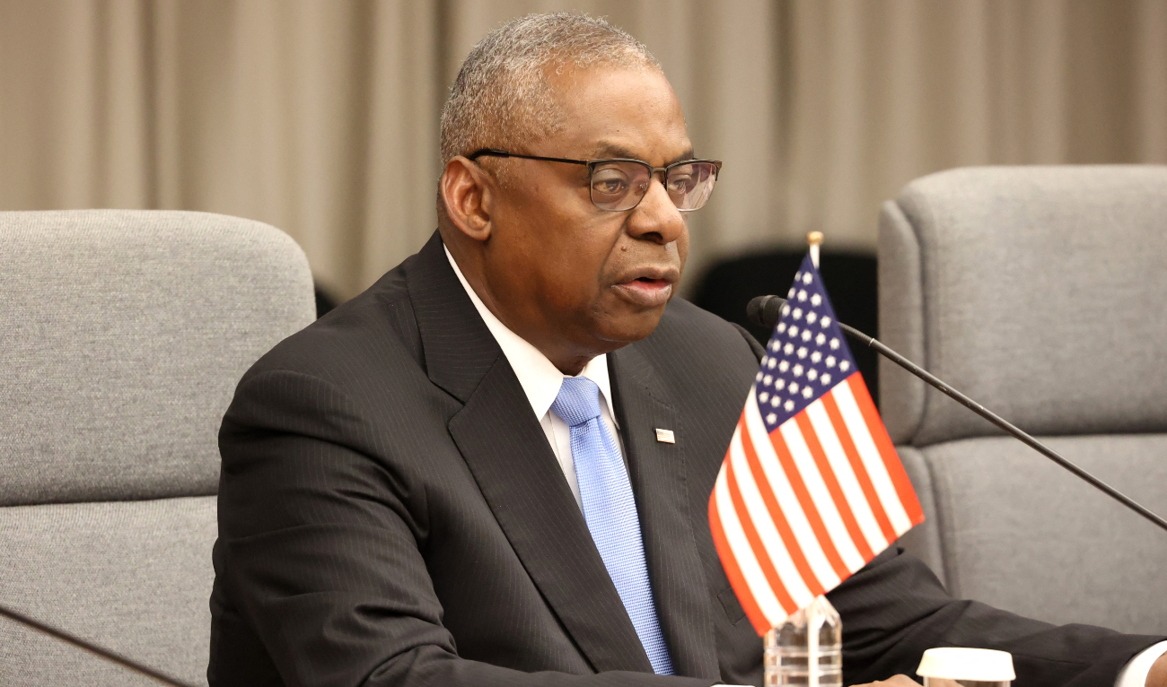 US Secretary of Defense Lloyd Austin. (AFP)