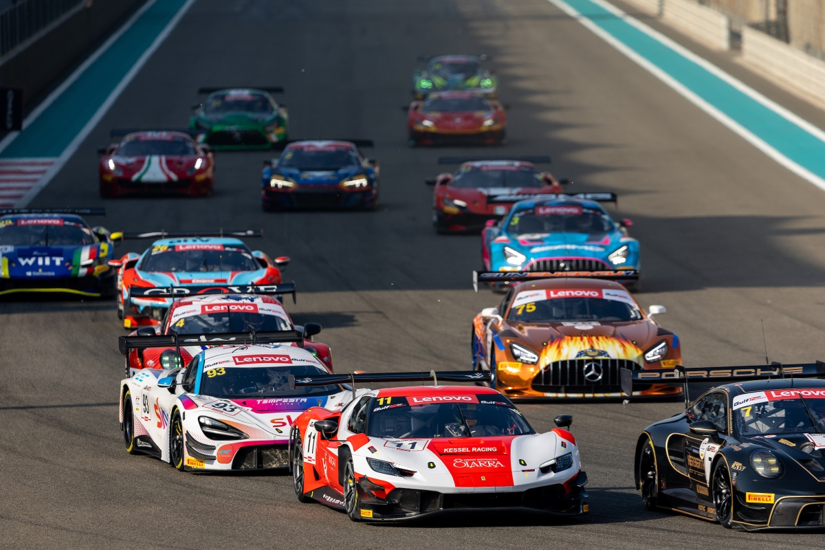 The 14th edition of the Lenovo Gulf 12 Hours will take place at Yas Marina Circuit on Dec. 14-15. (Supplied)