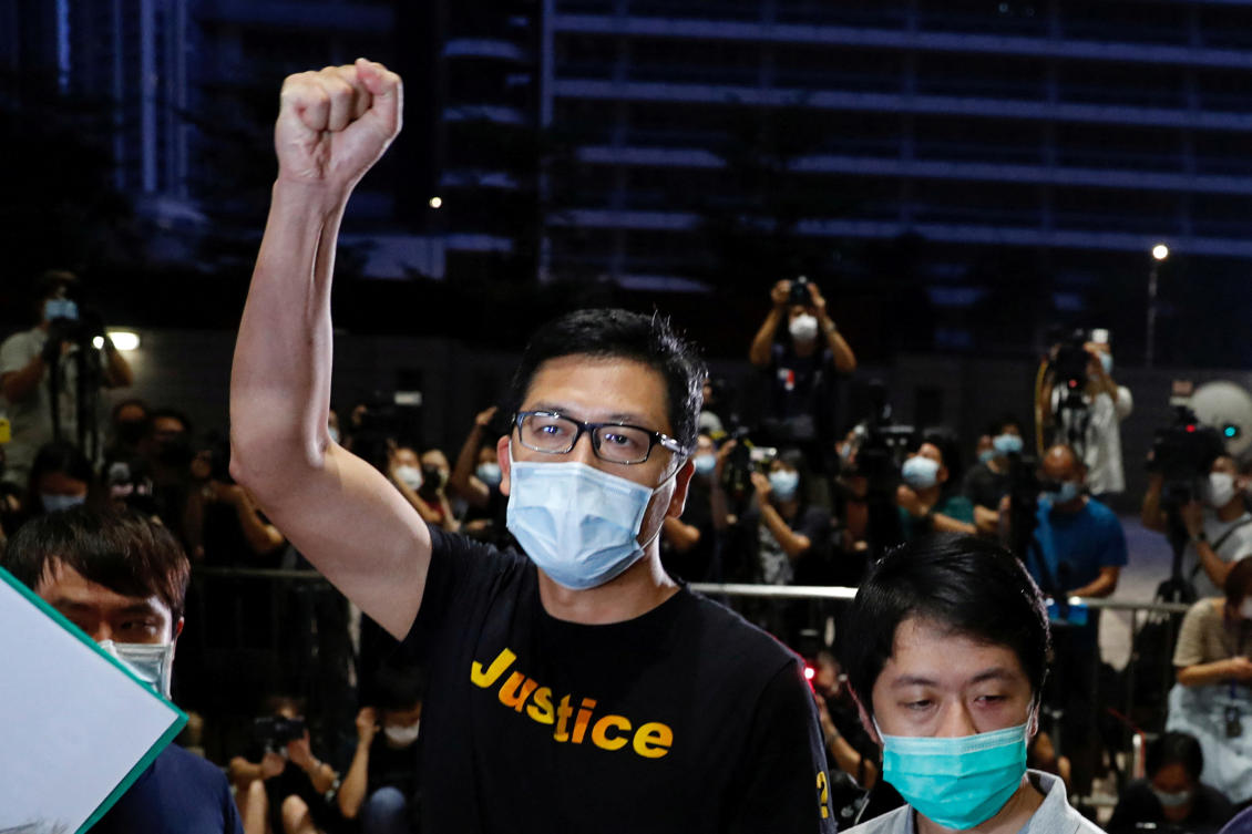Judge Stanley Chan ruled that lawmaker Lam Cheuk-ting was not acting as a mediator as he had claimed, but rather was trying to exploit the situation for political gain. (Reuters)