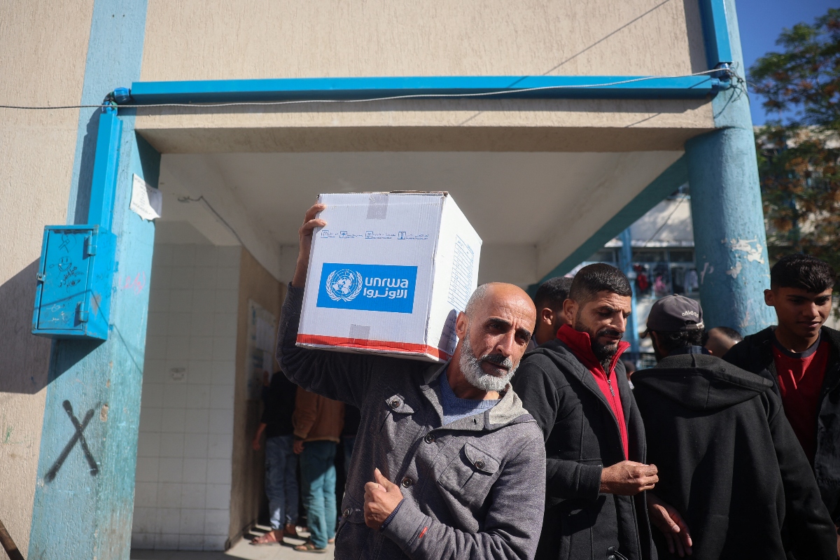 The announcement followed a meeting between him and UNRWA chief Philippe Lazzarini in London on Wednesday. (AFP)