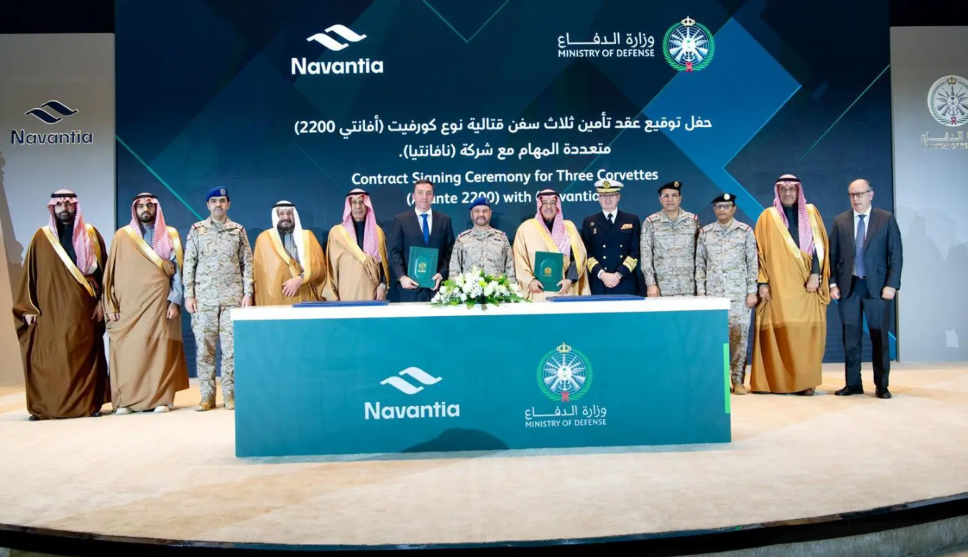 Saudi Arabia signs defense deal with Spain for new corvette ships