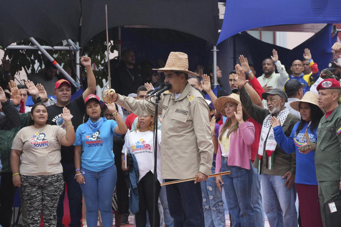 Grossman said his ethical standards no longer allow him to stand by silently as Maduro’s government. (AP)