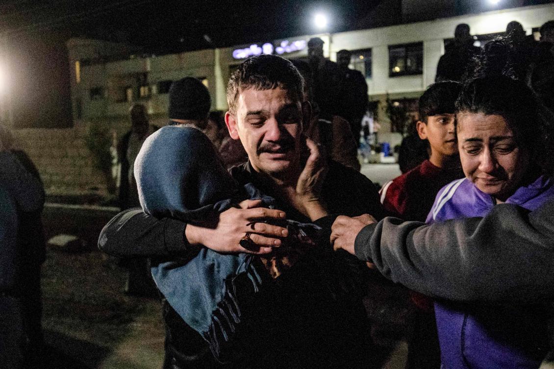 “Every day in this room, which used to be called ‘Steel 1 — the death dormitory,’ one to three people would die inside every day,” Hanania, 35, told Reuters. (AFP)